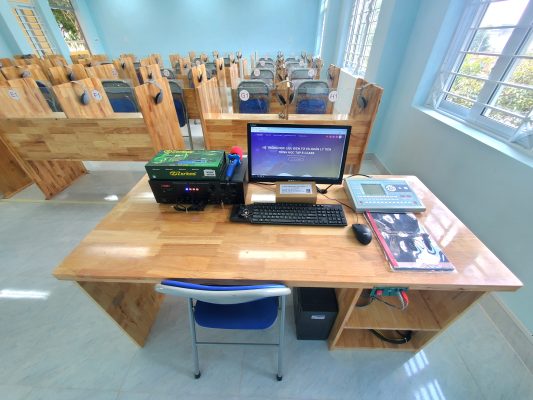 Phòng lab VD-5140 kết hợp phần mềm E-class