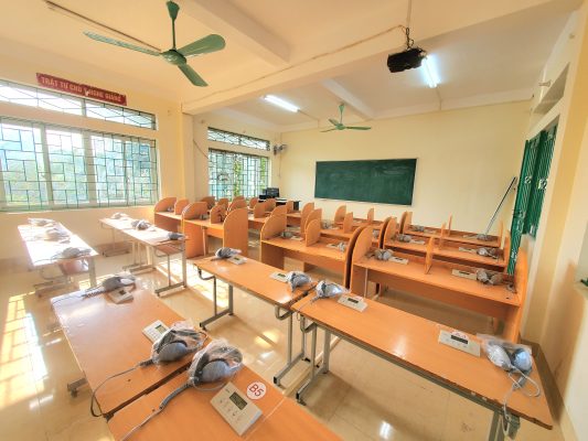 Phòng lab Hl-3140 của trường THCS Tà lùng