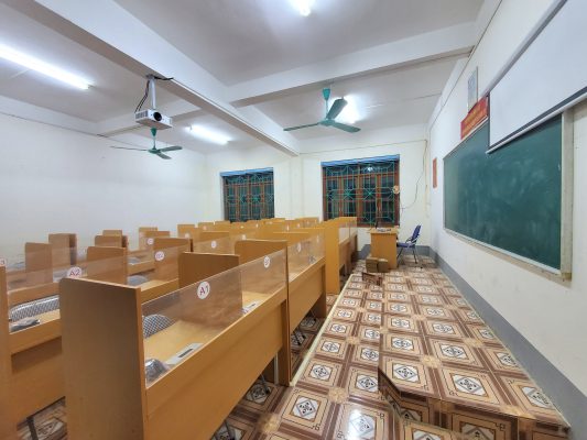 Phòng lab VD-3140 trường TH - THCS Quốc Dân